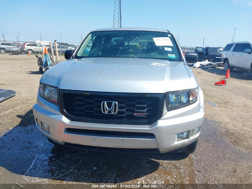 2014 Honda Ridgeline Sport VIN: 5FPYK1F71EB005148 Lot: 39738080