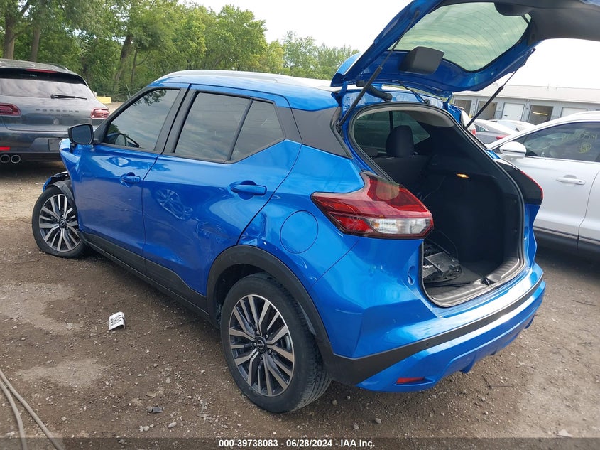 VIN 3N1CP5CV0NL504512 2022 NISSAN KICKS SV XTRONIC CVT