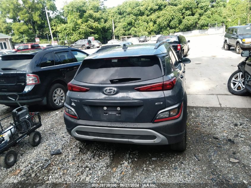 2023 Hyundai Kona Sel VIN: KM8K6CAB5PU062310 Lot: 39738100