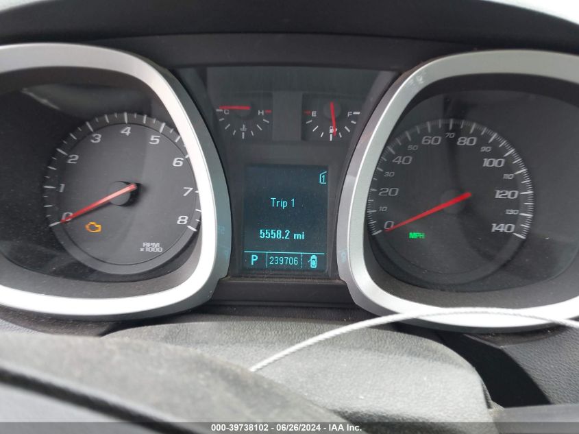 2011 Chevrolet Equinox 1Lt VIN: 2CNALDEC1B6378646 Lot: 39738102