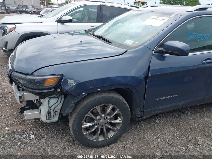 2020 Jeep Cherokee Latitude Plus Fwd VIN: 1C4PJLLB4LD653471 Lot: 39738137