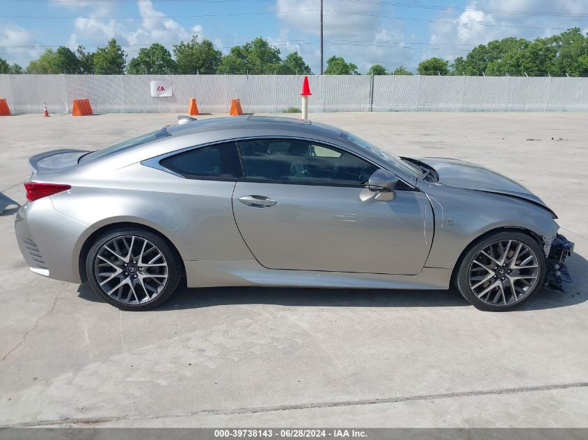 2017 Lexus Rc 350 350 VIN: JTHHE5BCXH5015675 Lot: 39738143