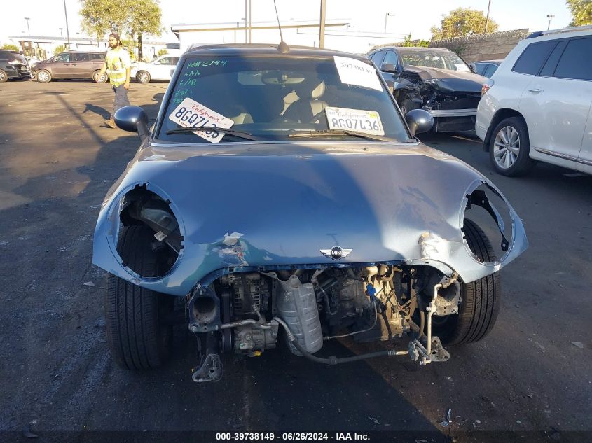 2011 Mini Cooper VIN: WMWZN3C54BT133263 Lot: 39738149