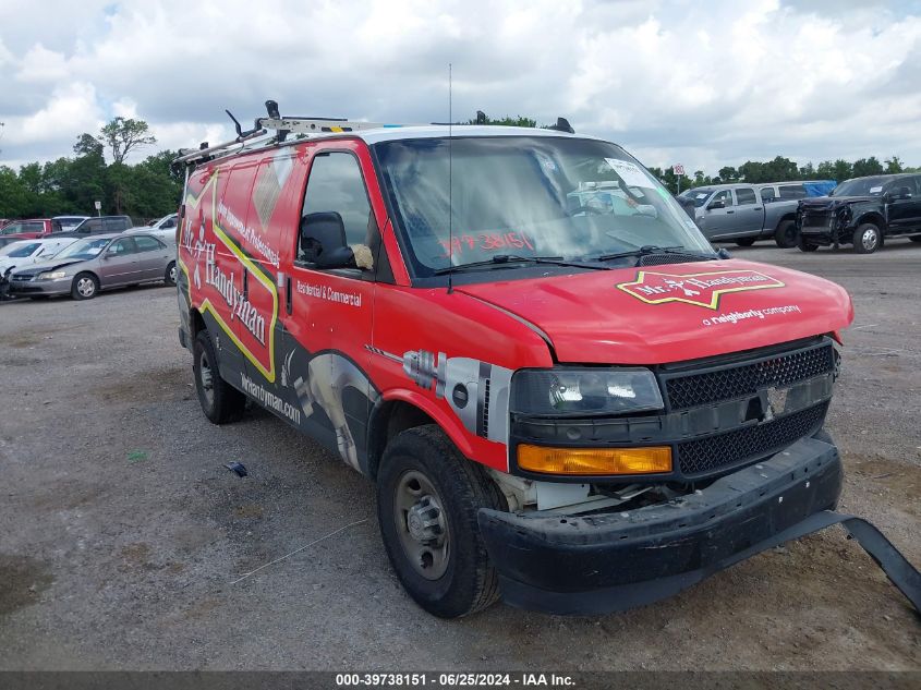 1GCWGAFGXK1263562 2019 Chevrolet Express 2500 Work Van