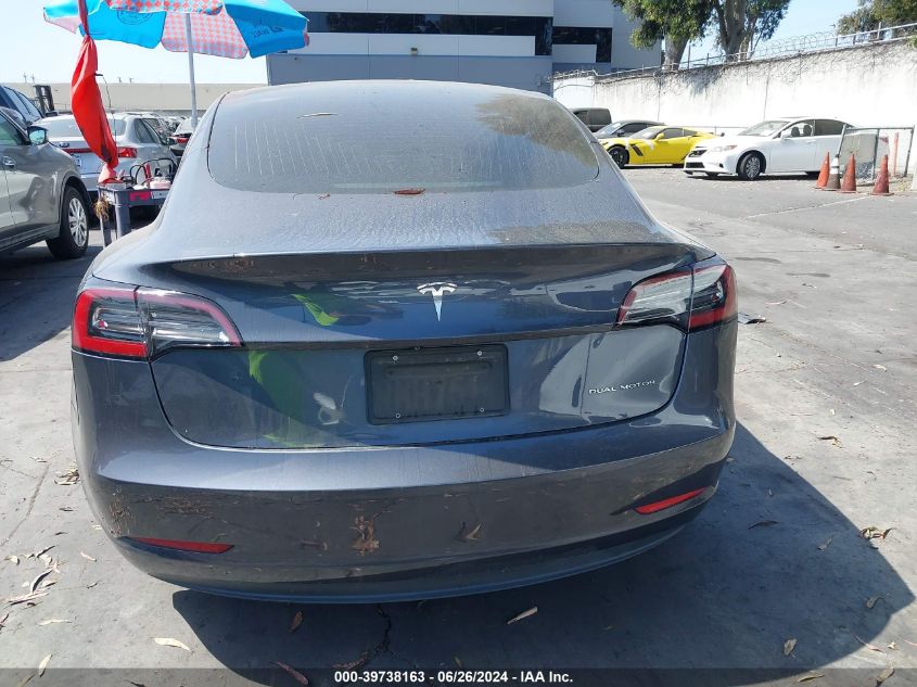 2019 Tesla Model 3 Long Range/Performance VIN: 5YJ3E1EB4KF385906 Lot: 39738163