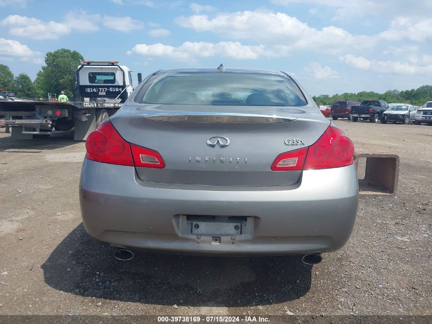 2007 Infiniti G35X VIN: JNKBV61FX7M819115 Lot: 39738169