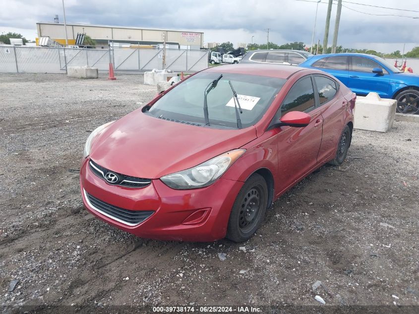 2012 Hyundai Elantra Gls (Ulsan Plant) VIN: KMHDH4AE3CU433543 Lot: 39738174