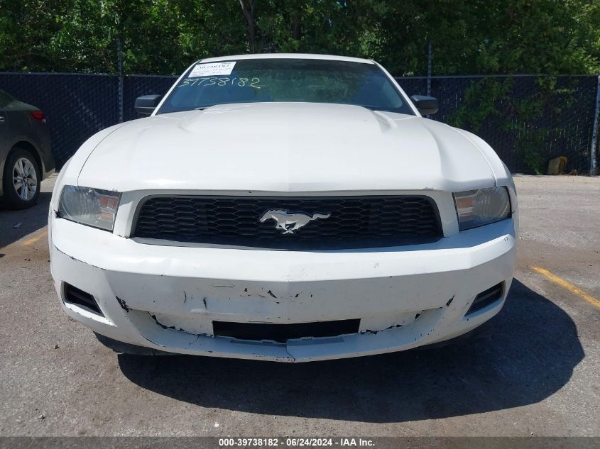 2012 Ford Mustang V6 VIN: 1ZVBP8AM4C5275749 Lot: 39738182