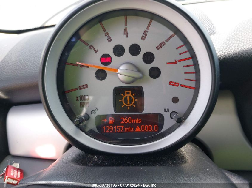 2009 Mini Cooper VIN: WMWMF335X9TU75849 Lot: 39738196