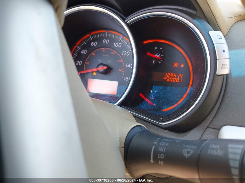 2010 Nissan Murano S/Sl/Le VIN: JN8AZ1MU2AW019763 Lot: 39738206