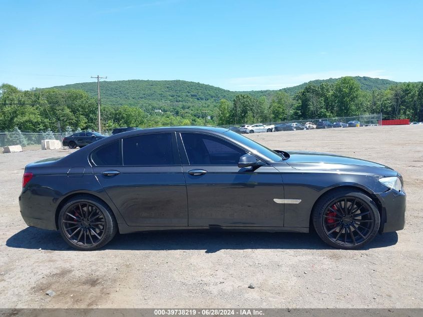 2013 BMW 750I xDrive VIN: WBAYB6C51DD223604 Lot: 39738219