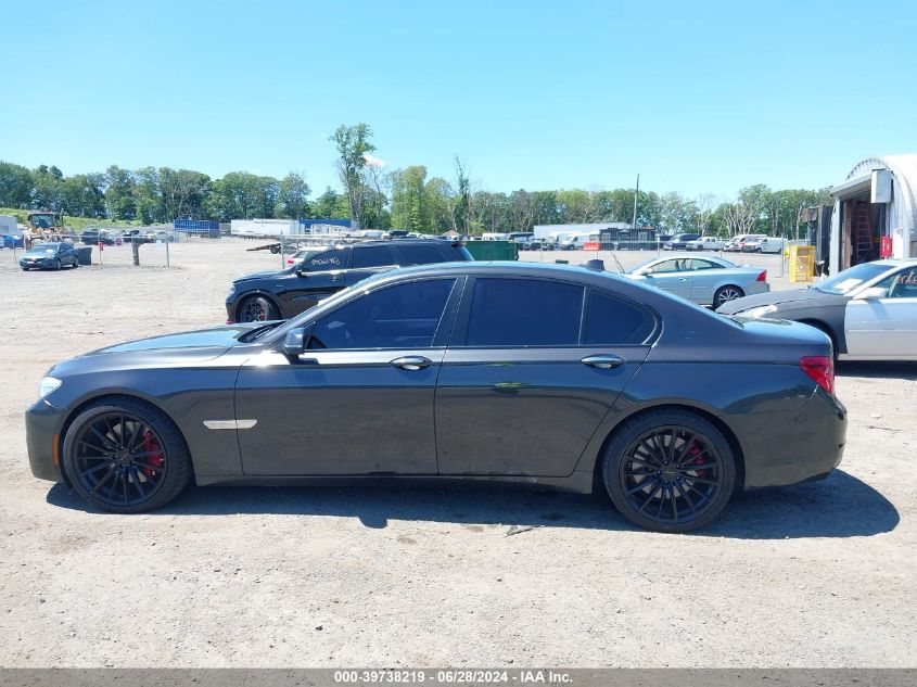 2013 BMW 750I xDrive VIN: WBAYB6C51DD223604 Lot: 39738219