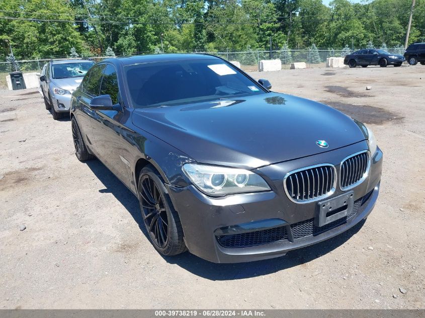 2013 BMW 750I xDrive VIN: WBAYB6C51DD223604 Lot: 39738219