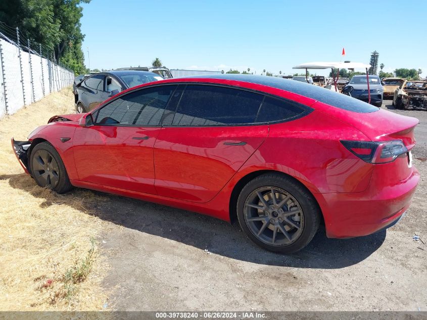 2021 Tesla Model 3 VIN: 5YJ3E1EAXMF878905 Lot: 39738240