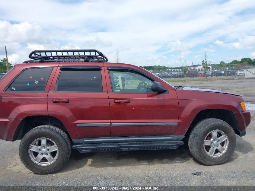 2007 Jeep Grand Cherokee Laredo/Columbia/Freedom VIN: 1J8GR48K87C521602 Lot: 39738242