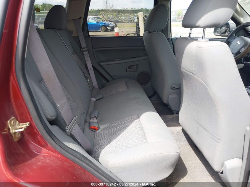 2007 Jeep Grand Cherokee Laredo/Columbia/Freedom VIN: 1J8GR48K87C521602 Lot: 39738242