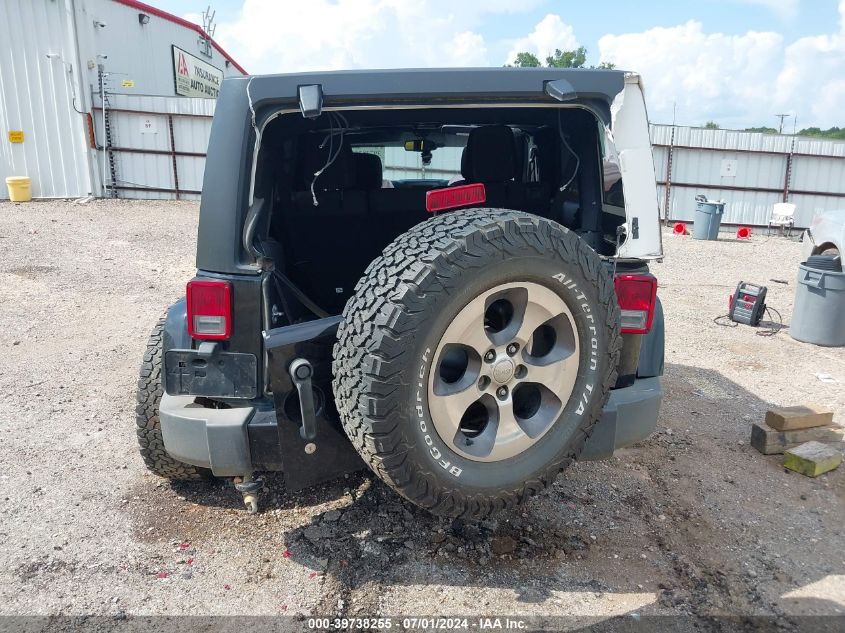 2017 Jeep Wrangler Unlimited Sahara 4X4 VIN: 1C4BJWEGXHL654738 Lot: 39738255