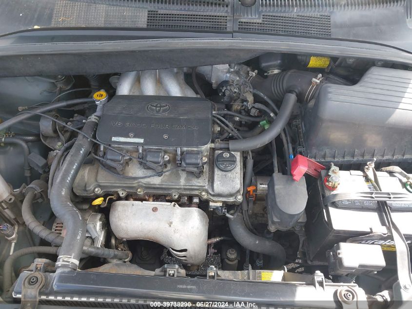 1999 Toyota Sienna Xle VIN: 4T3ZF13C5XU167557 Lot: 39738290