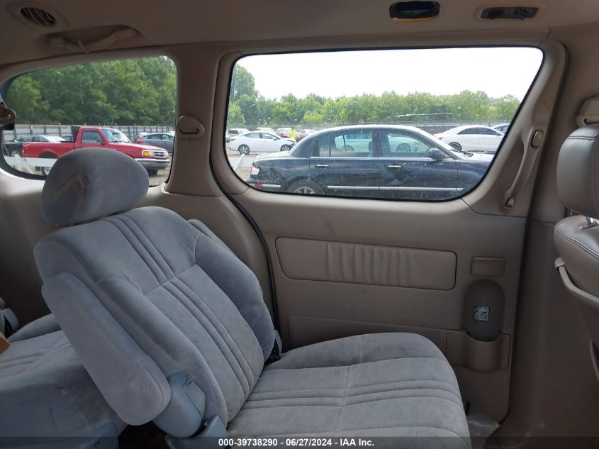 1999 Toyota Sienna Xle VIN: 4T3ZF13C5XU167557 Lot: 39738290