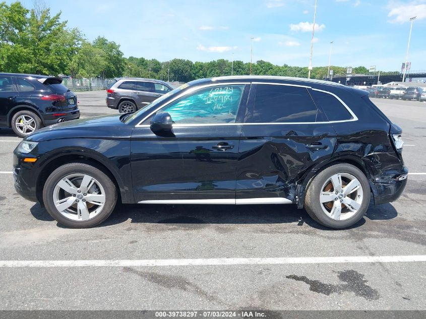 2018 Audi Q5 2.0T Premium/2.0T Tech Premium VIN: WA1BNAFY5J2237208 Lot: 39738297