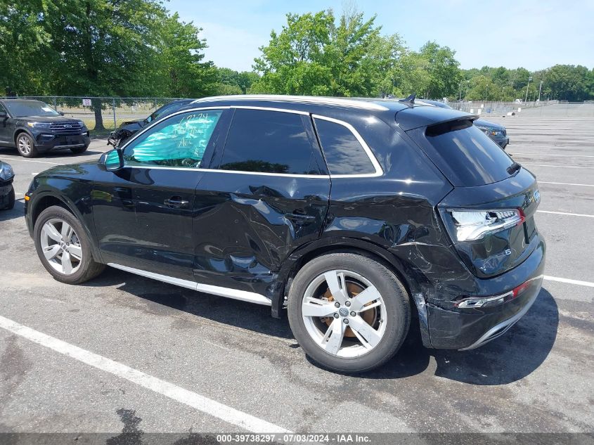 2018 Audi Q5 2.0T Premium/2.0T Tech Premium VIN: WA1BNAFY5J2237208 Lot: 39738297