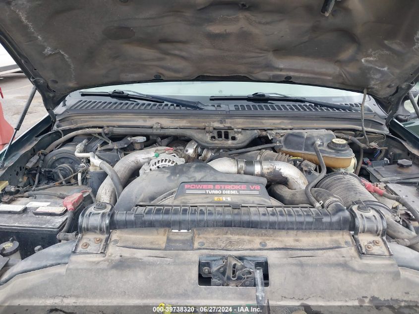 2003 Ford F350 Srw Super Duty VIN: 1FTSW31P63ED50762 Lot: 39738320