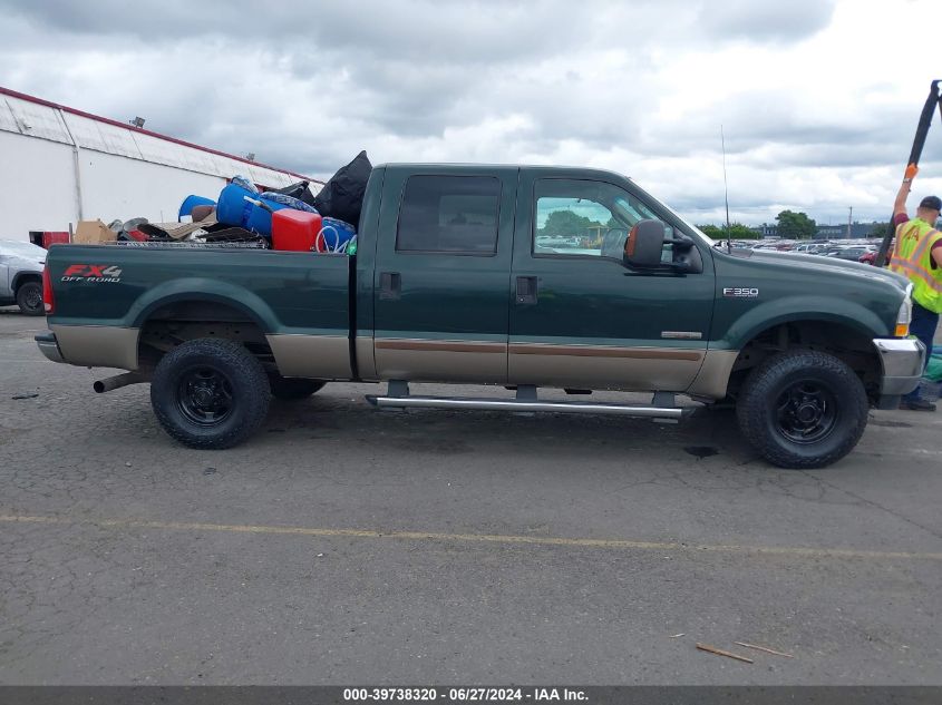 2003 Ford F350 Srw Super Duty VIN: 1FTSW31P63ED50762 Lot: 39738320