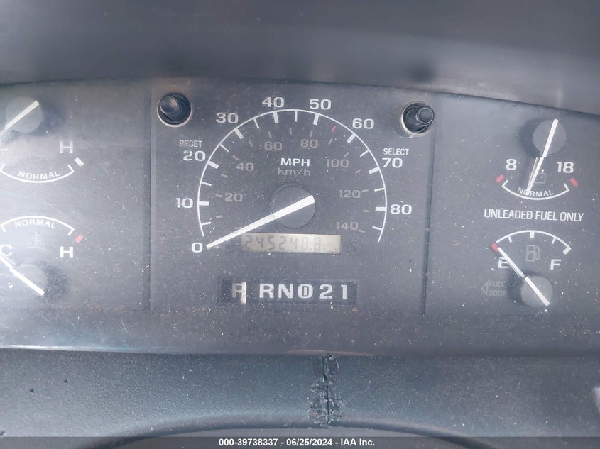 1994 Ford F250 VIN: 1FTEF25Y8RNA91954 Lot: 39738337