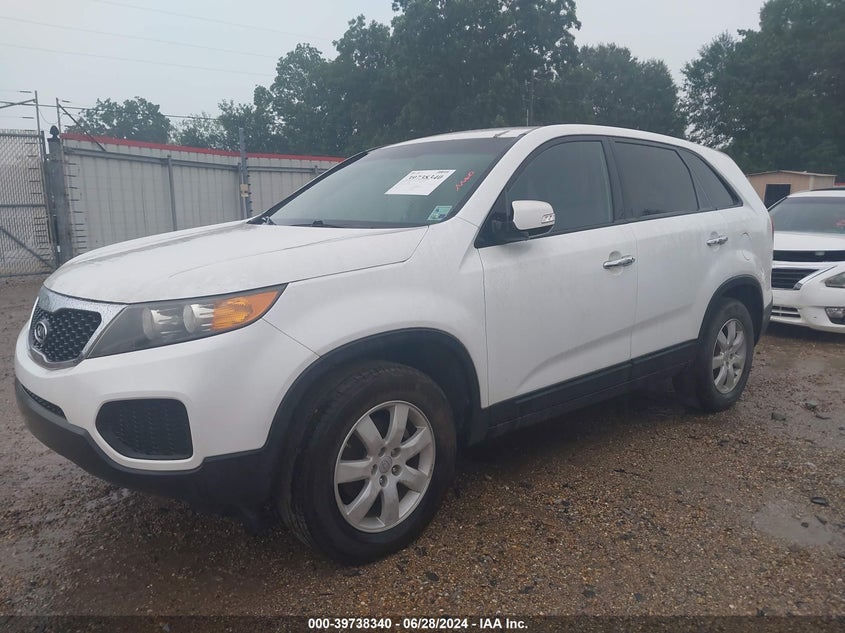 2011 Kia Sorento Lx VIN: 5XYKT3A12BG130920 Lot: 39738340
