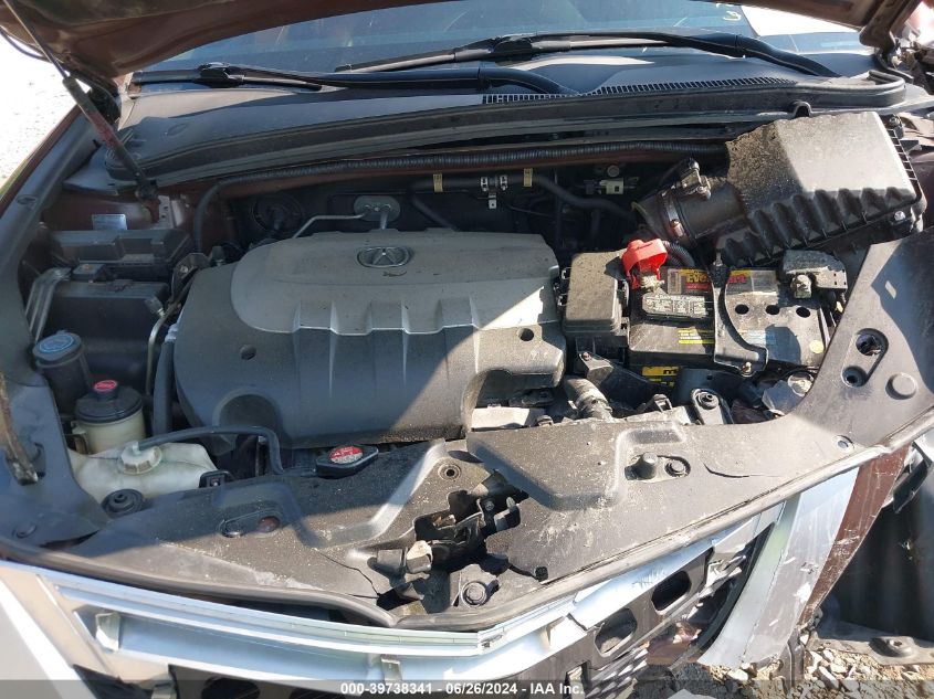 2010 Acura Zdx VIN: 2HNYB1H68AH500376 Lot: 39738341