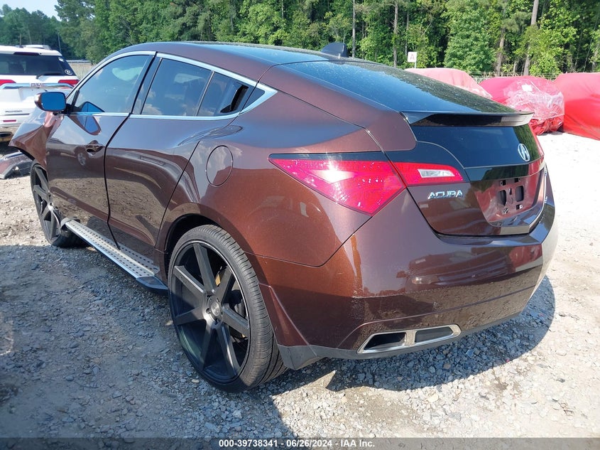 2010 Acura Zdx VIN: 2HNYB1H68AH500376 Lot: 39738341