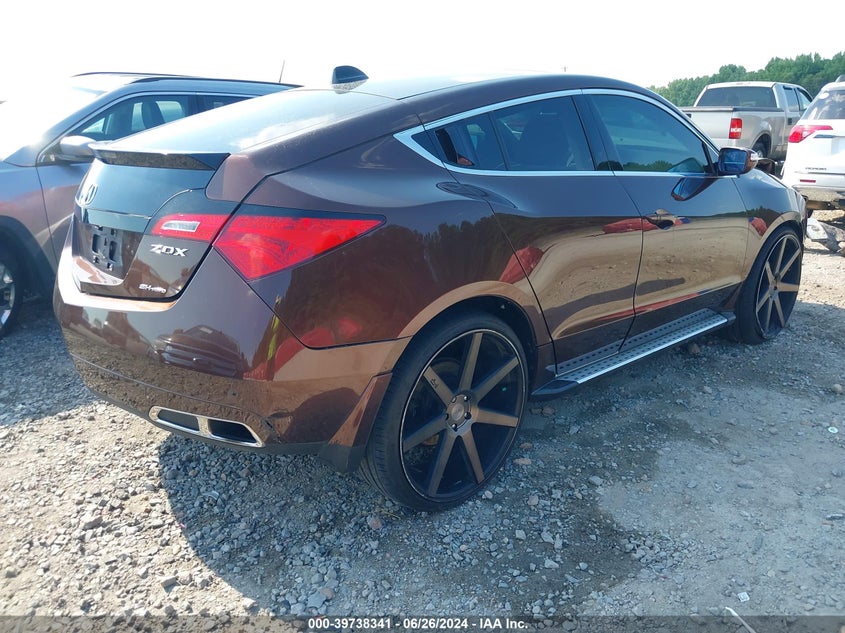 2010 Acura Zdx VIN: 2HNYB1H68AH500376 Lot: 39738341