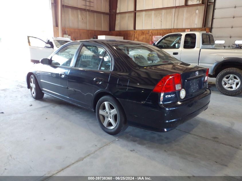 2HGES26725H581974 | 2005 HONDA CIVIC