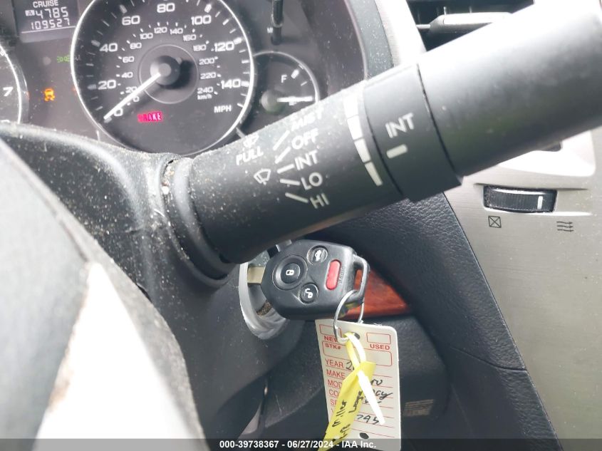 2012 Subaru Legacy 2.5I Limited VIN: 4S3BMBK61C3022795 Lot: 39738367