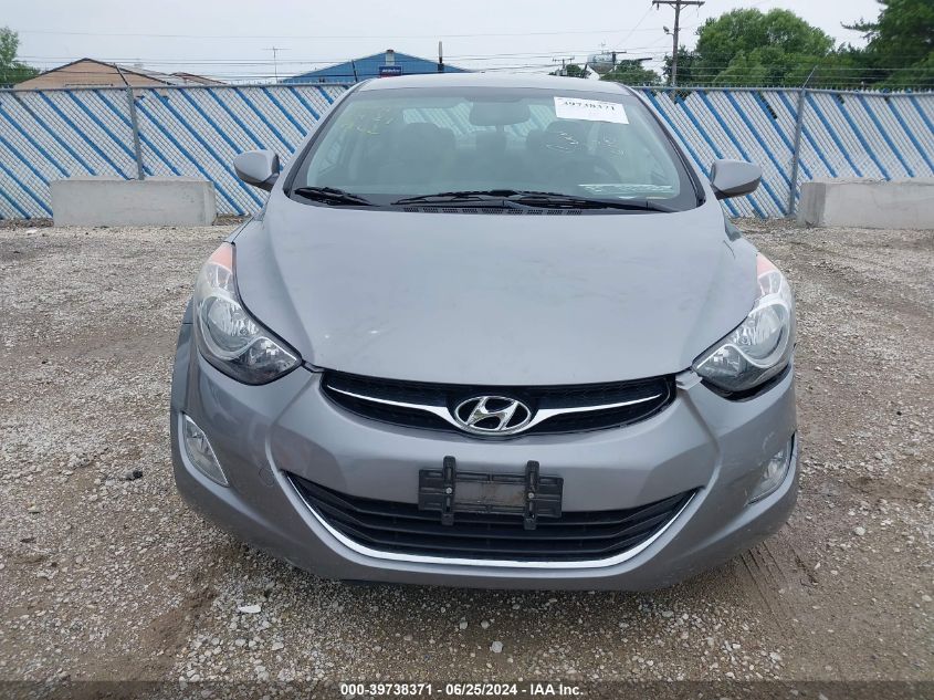 2013 Hyundai Elantra Gls VIN: KMHDH4AE8DU002181 Lot: 39738371