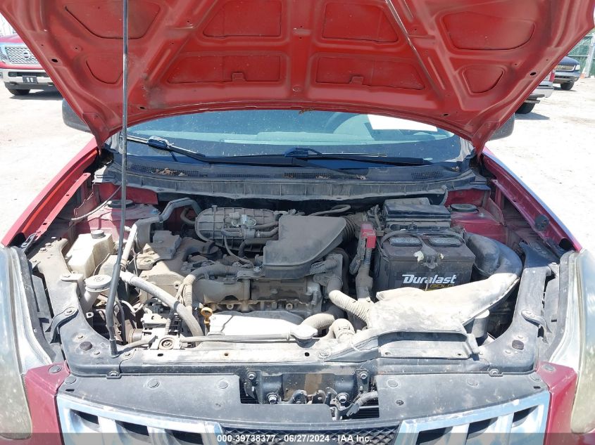 2012 Nissan Rogue S VIN: JN8AS5MT4CW296419 Lot: 39738377