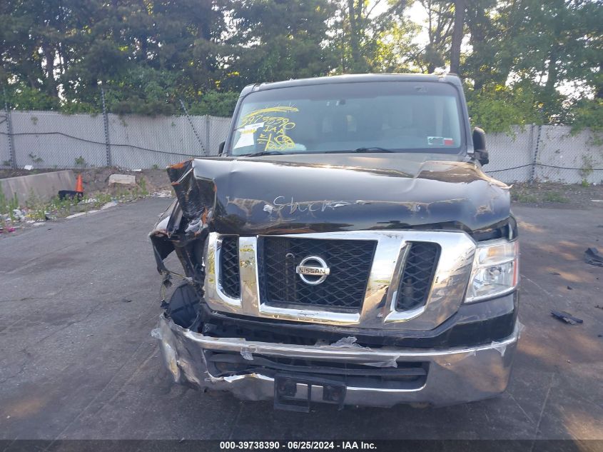 2013 Nissan Nv Passenger Nv3500 Hd Sv V8 VIN: 5BZAF0AA4DN200057 Lot: 39738390