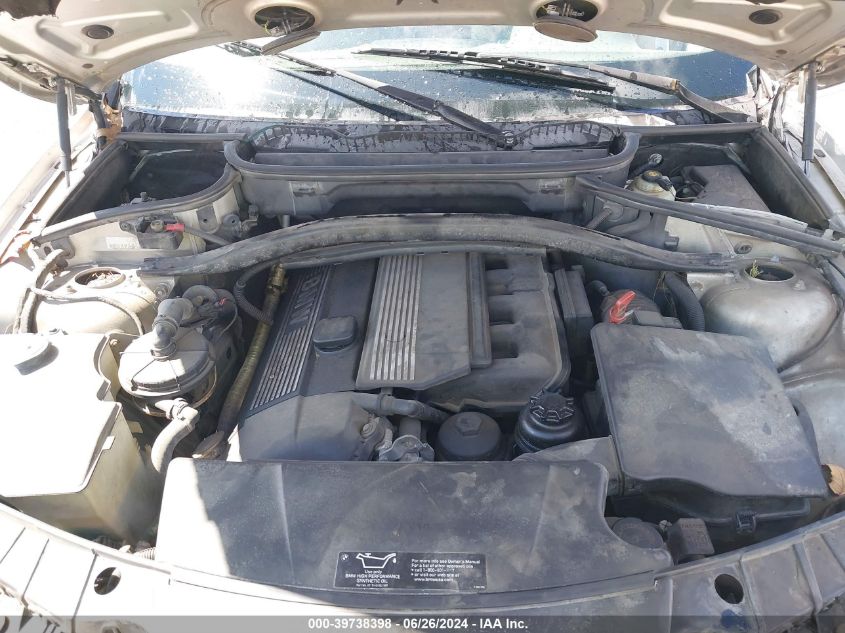 2004 BMW X3 3.0I VIN: WBXPA93474WD00559 Lot: 39738398