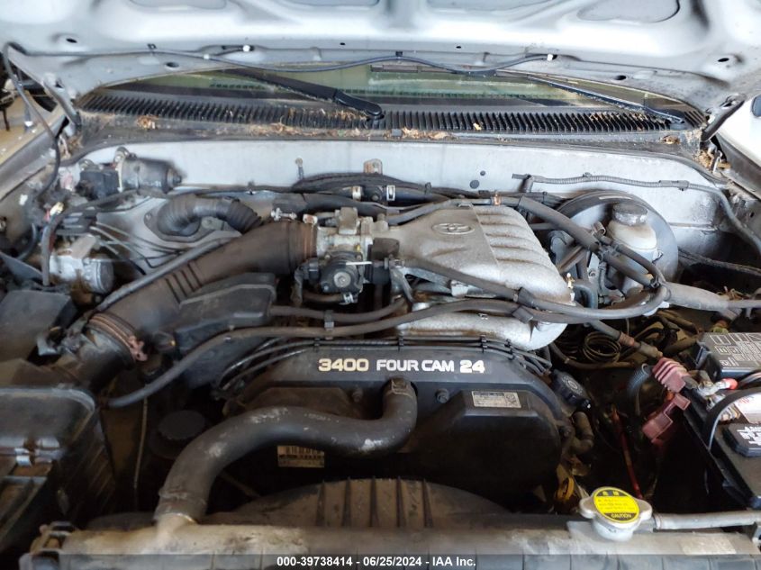 2004 Toyota Tacoma Base V6 VIN: 5TEWN72N34Z417471 Lot: 39738414