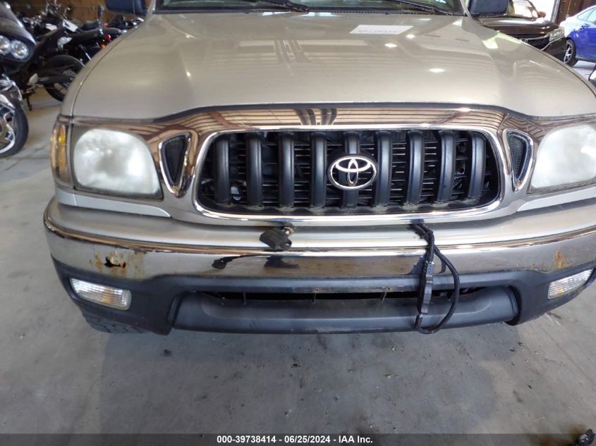 2004 Toyota Tacoma Base V6 VIN: 5TEWN72N34Z417471 Lot: 39738414