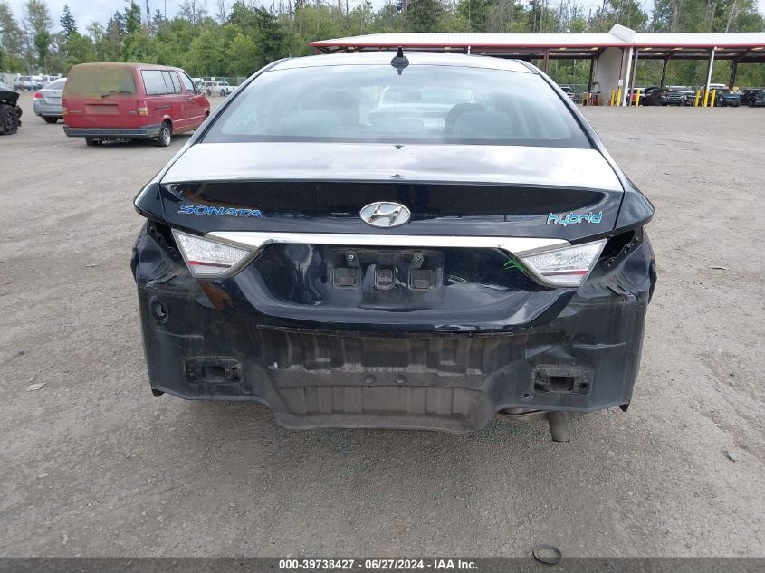 2013 Hyundai Sonata Hybrid VIN: KMHEC4A40DA083754 Lot: 39738427