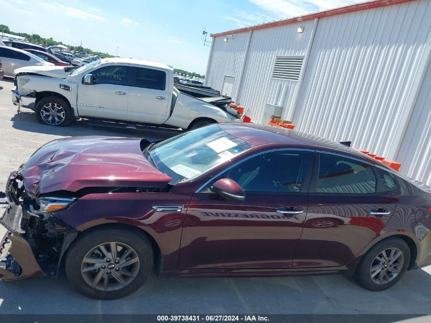 2020 Kia Optima Lx VIN: 5XXGT4L36LG432386 Lot: 39738431