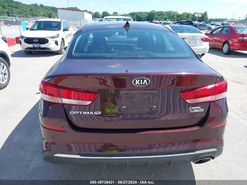 2020 Kia Optima Lx VIN: 5XXGT4L36LG432386 Lot: 39738431