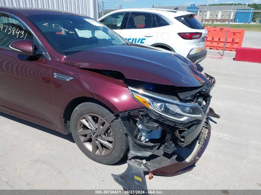 2020 Kia Optima Lx VIN: 5XXGT4L36LG432386 Lot: 39738431