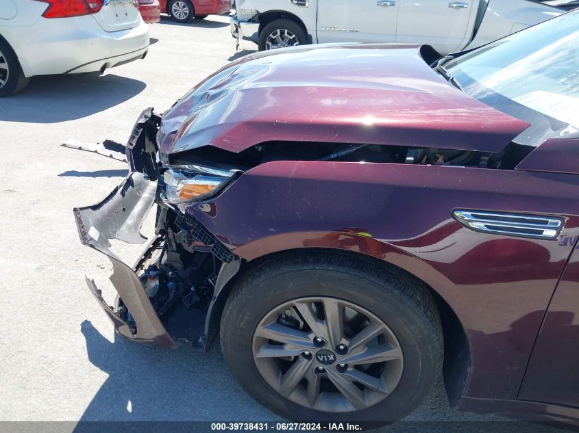 2020 Kia Optima Lx VIN: 5XXGT4L36LG432386 Lot: 39738431