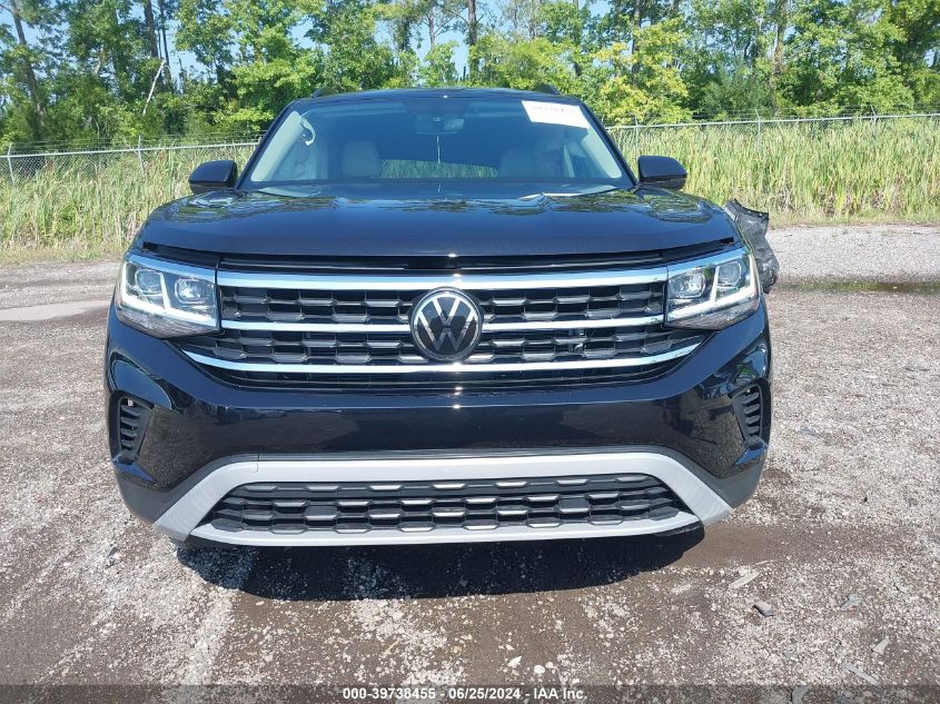 2023 Volkswagen Atlas Se VIN: 1V2DP2CA5PC529643 Lot: 39738455