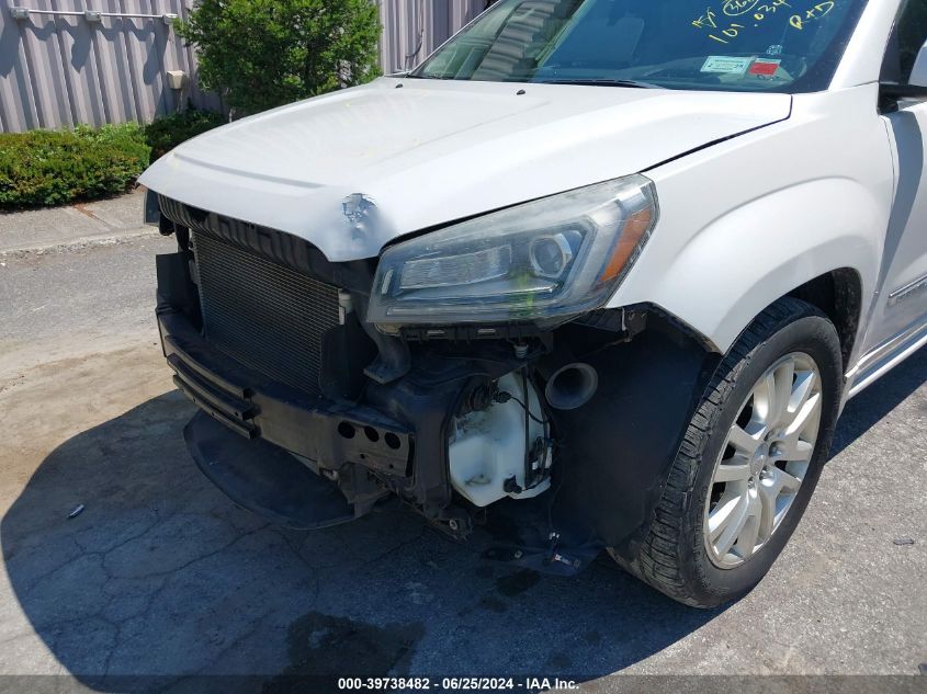 2016 GMC Acadia Denali VIN: 1GKKVTKDXGJ181533 Lot: 39738482