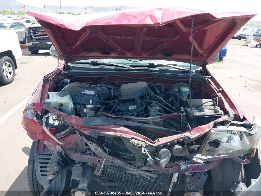 2007 Toyota Tacoma VIN: 5TETX22N77Z362740 Lot: 39738485