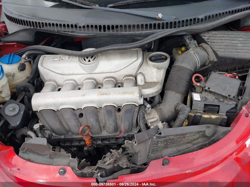 2010 Volkswagen New Beetle 2.5L VIN: 3VWRW3AG5AM011770 Lot: 39738501