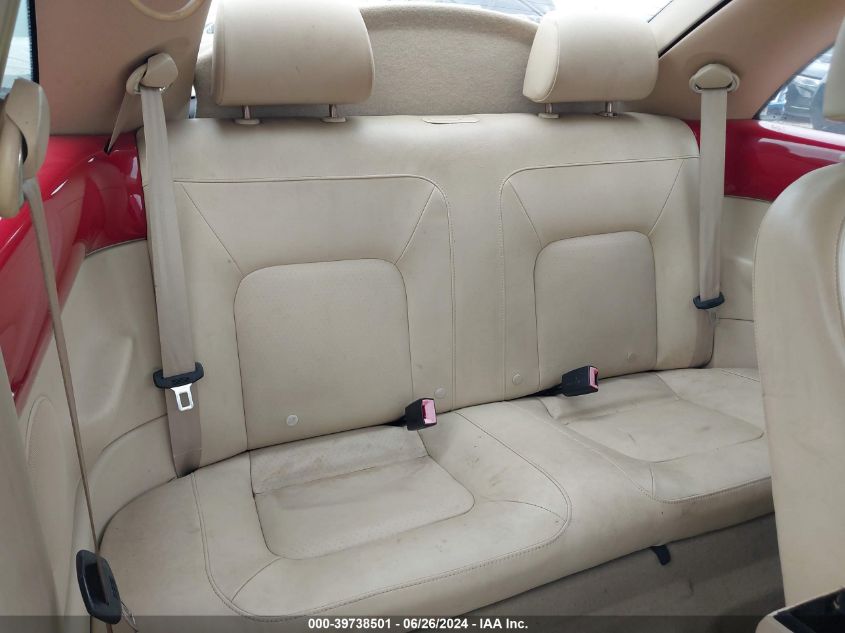 2010 Volkswagen New Beetle 2.5L VIN: 3VWRW3AG5AM011770 Lot: 39738501